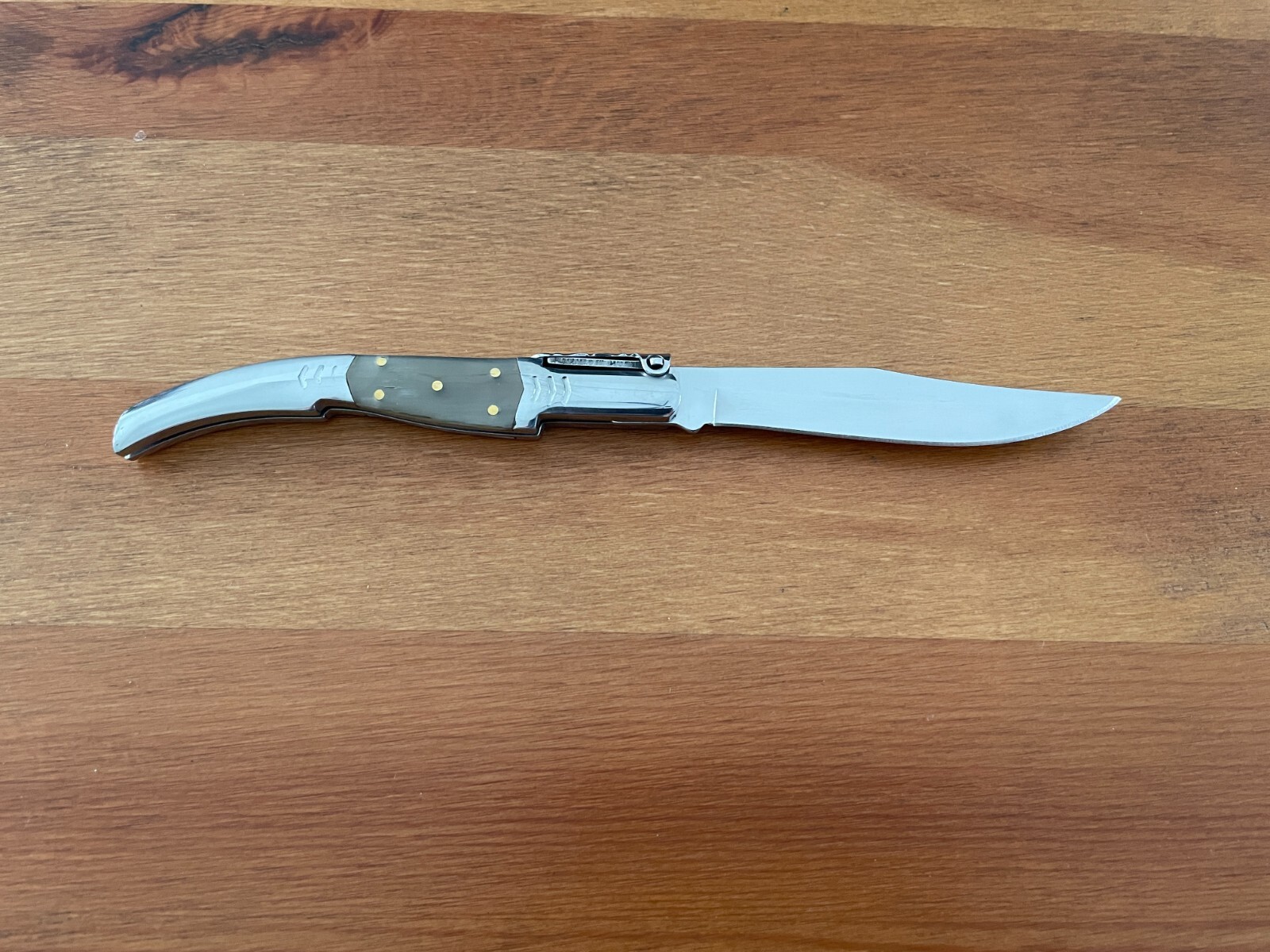 3.8” Arabian Folding Pocket Knife Bull Horn Scales from Spain – US Seller