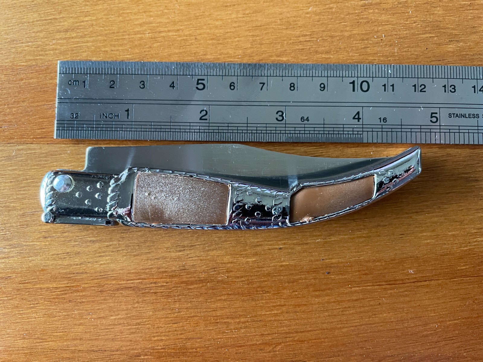 3.8” Arabian Style Folding Pocket Knife Navaja Handcrafted in Spain – USA Seller