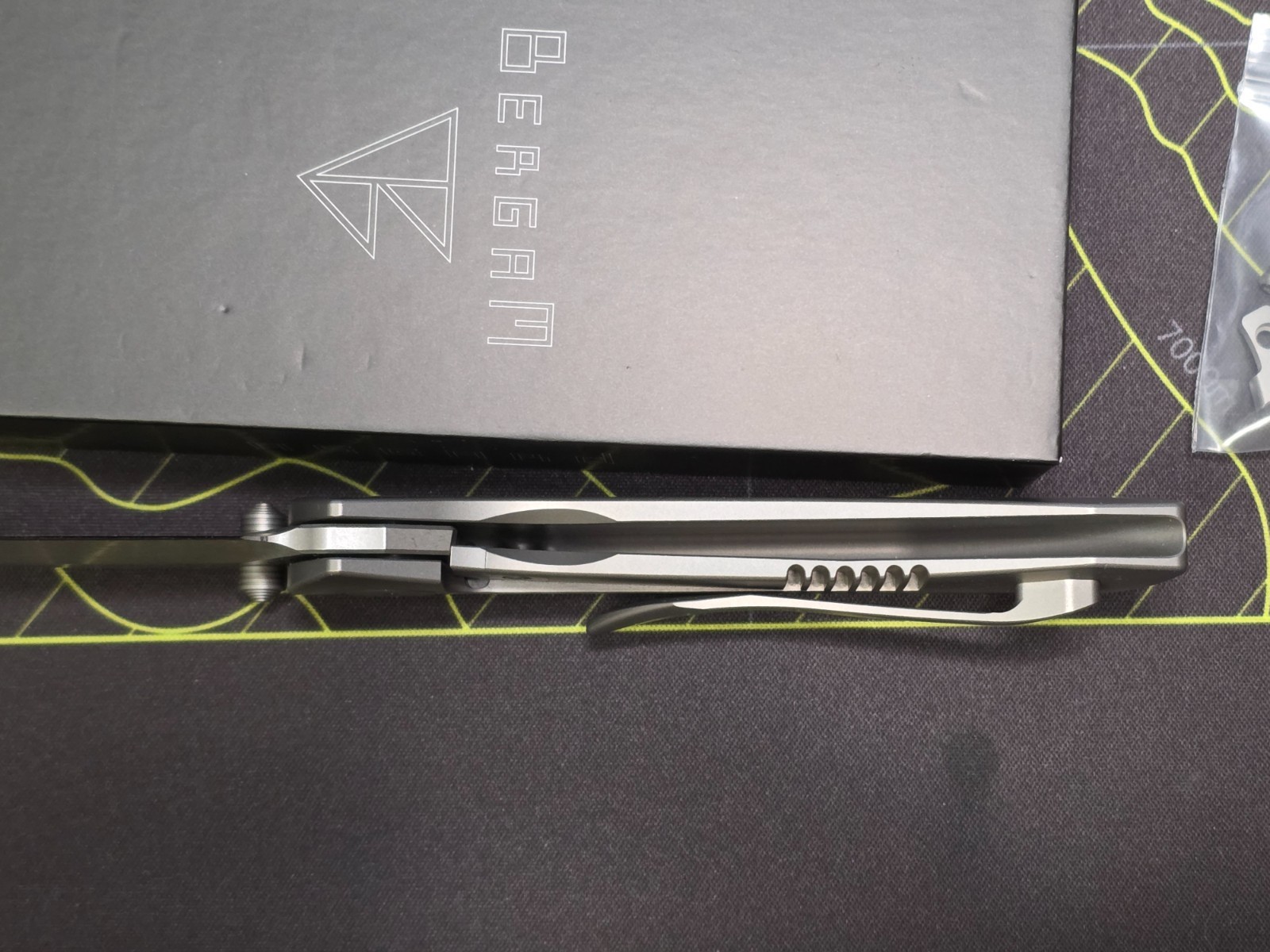 Dalibor Bergam Asgard Integral Ti Handle/ Magnacut 1st Production Run SN 82/100