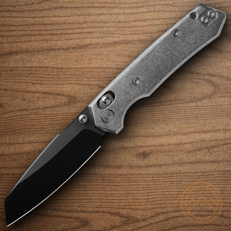 Miguron Knives Vatso Folding Knife 3″ Bohler M390 Steel Blade Titanium Handle
