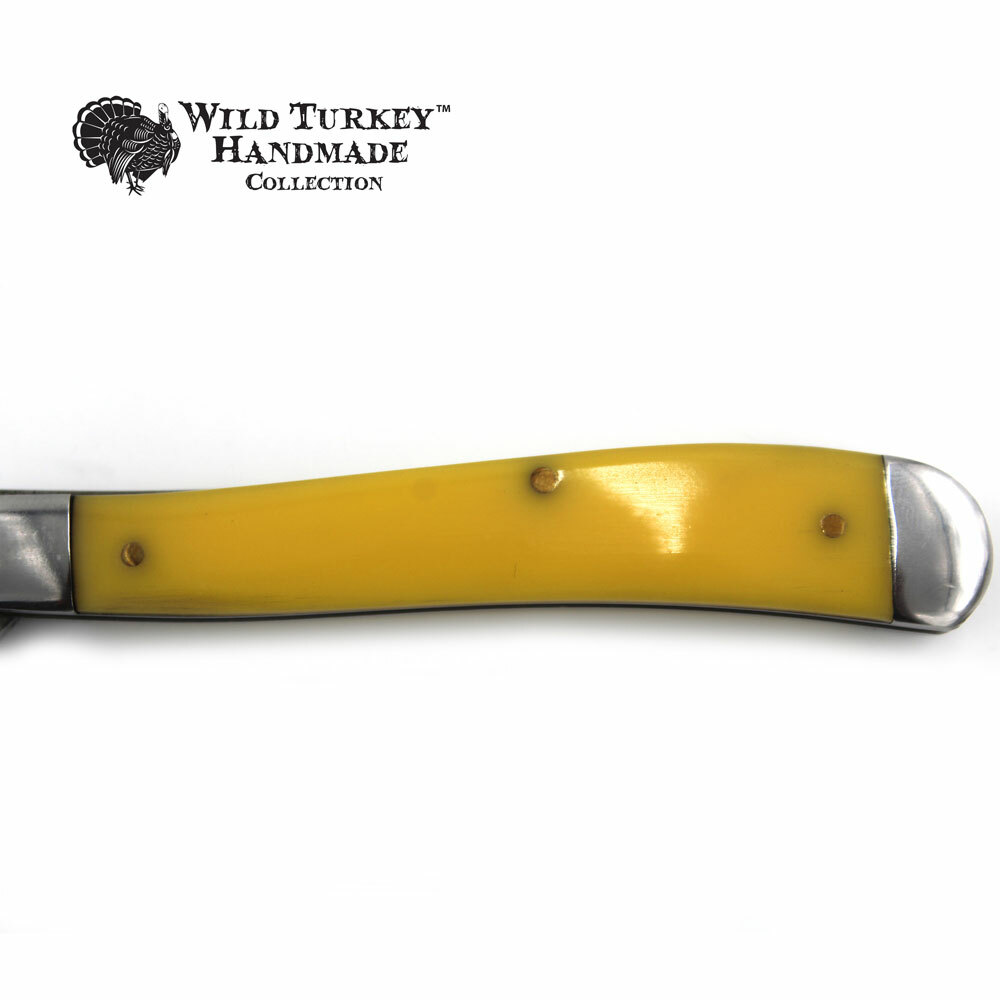 Wild Turkey Handmade Gentleman’s Gut/Hook Hoof Folding Pocket Collectors Knife