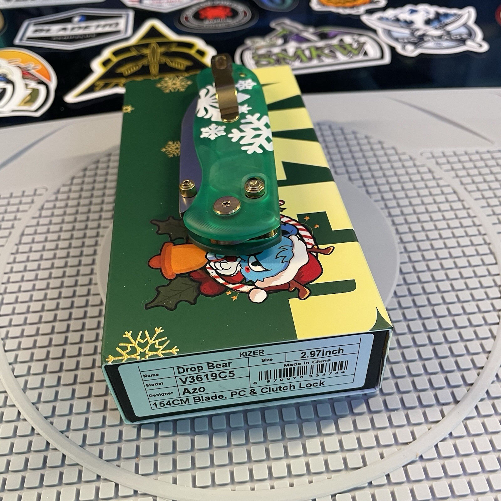 Kizer Drop Bear Christmas 2024 Limited Edition- Green PC – 154CM – Rare/Limited