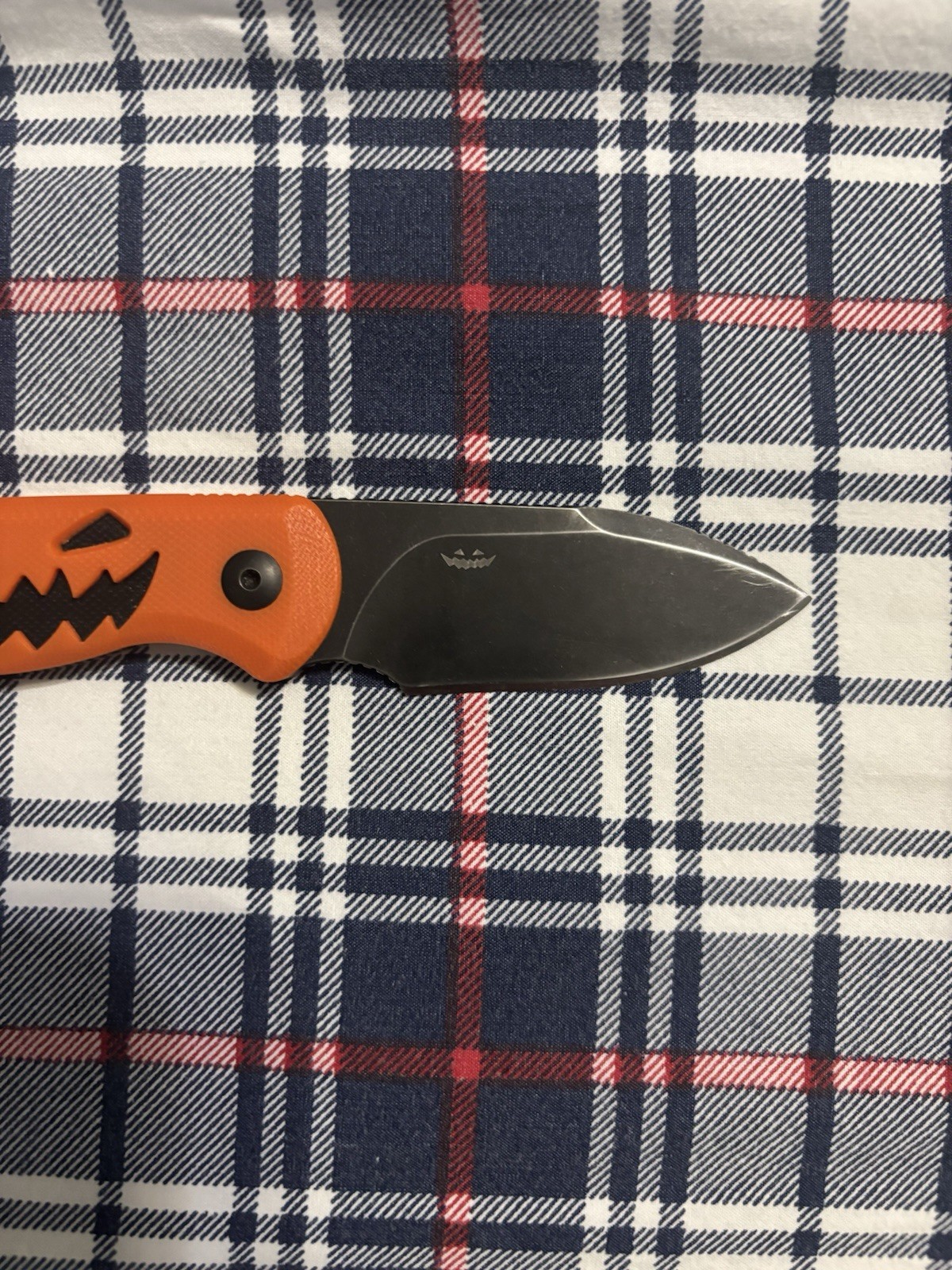 Kizer Drop Bear Fixed Blade Knife Halloween Edition 14c28n