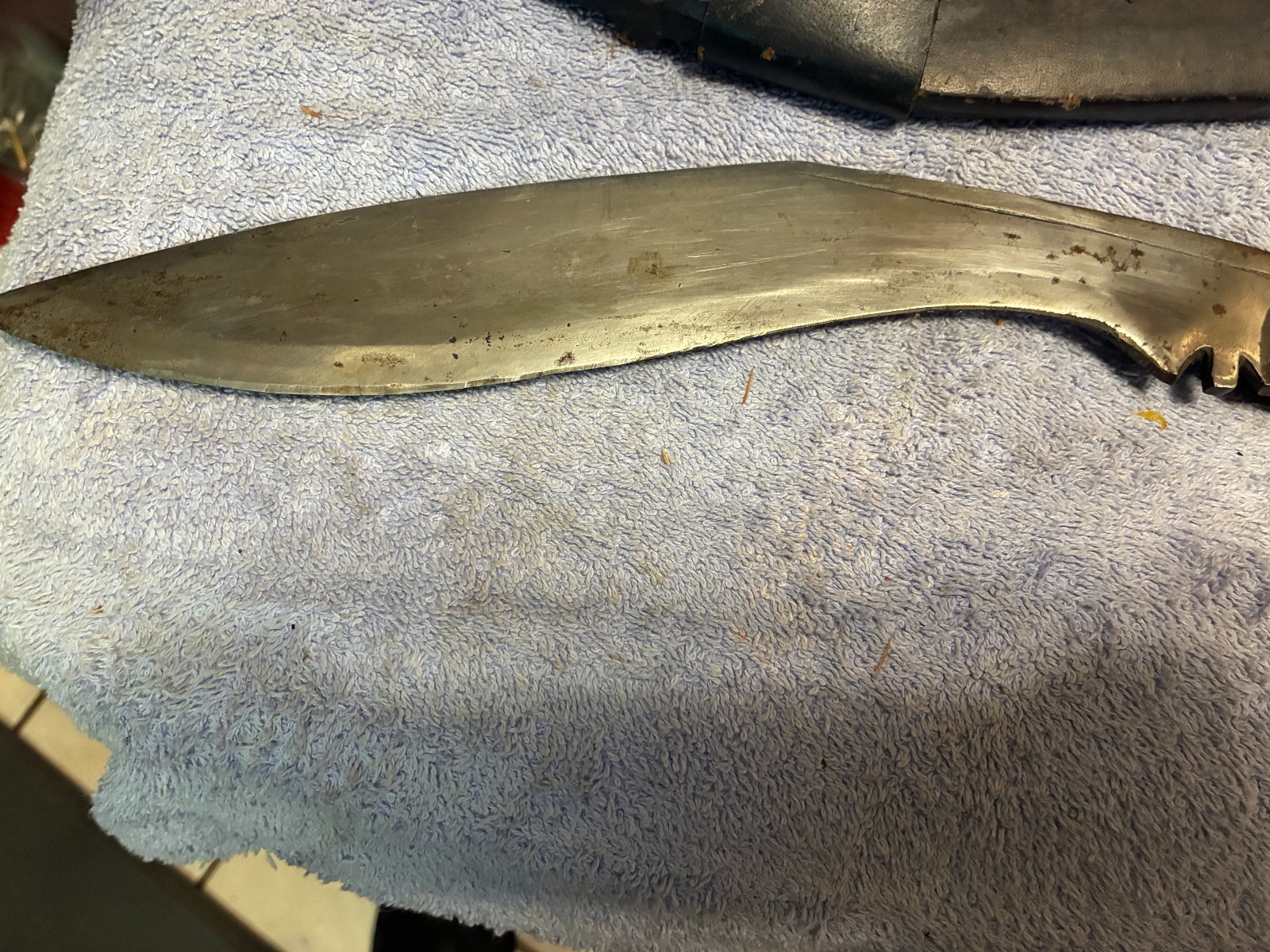 Vintage India GURKHA KUKRI Fighting Knife 12″ Blade And Original Sheath