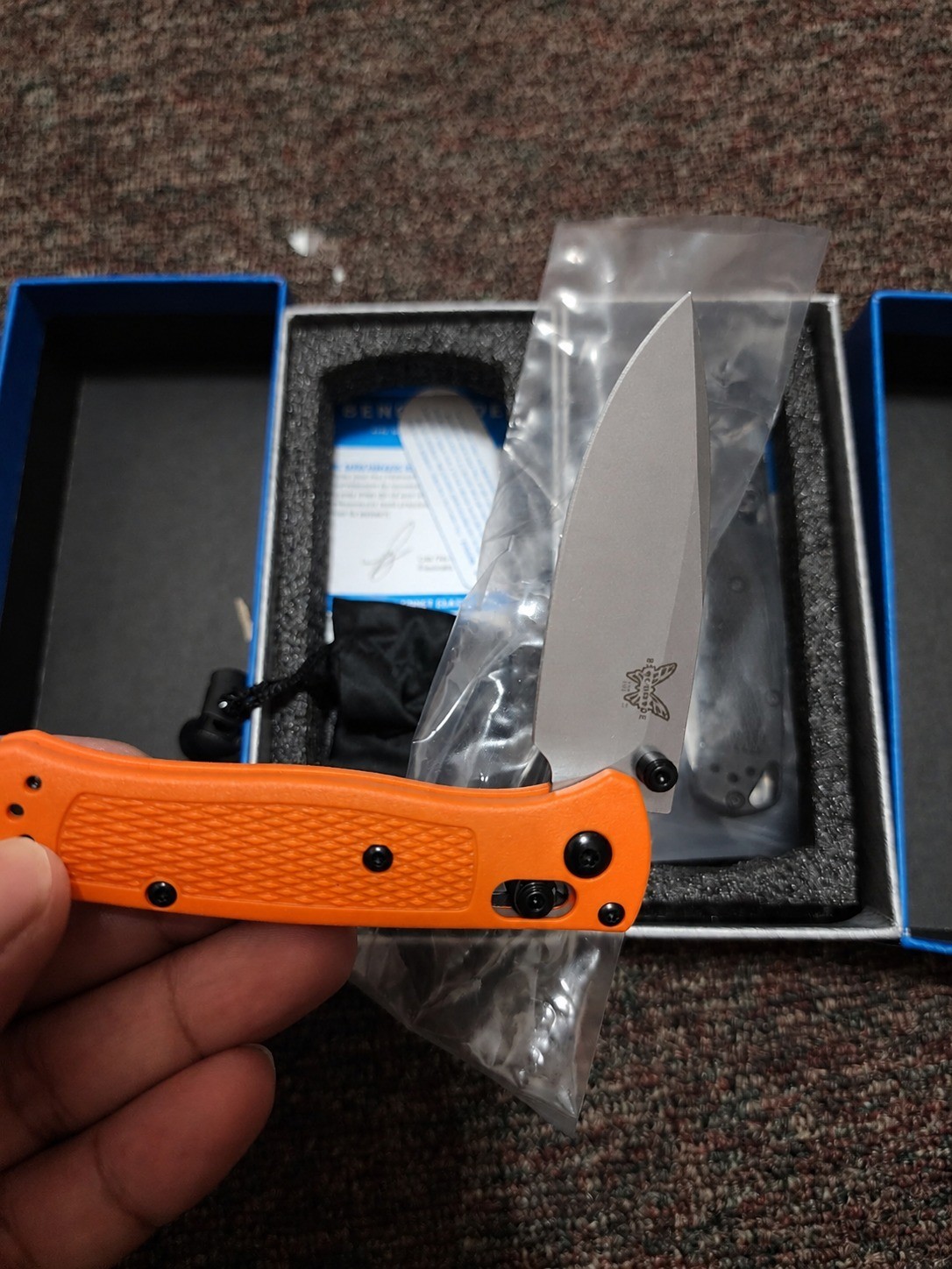 Benchmade Mini Bugout 533 Custom-CPM-S30V Folding Knife Multiple Colours Availab