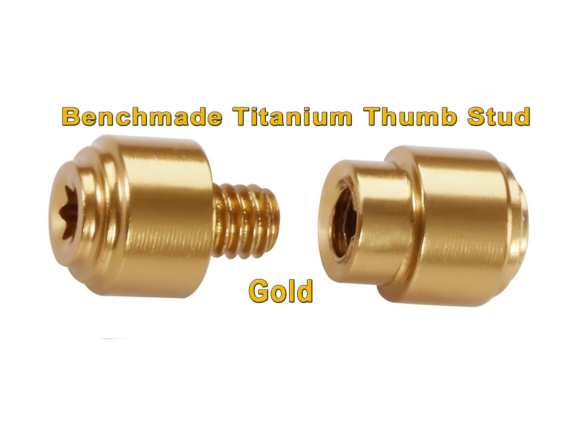 Titanium Thumb Stud for Benchmade Knives 535 940 551 552 553 710 730 950 570 565