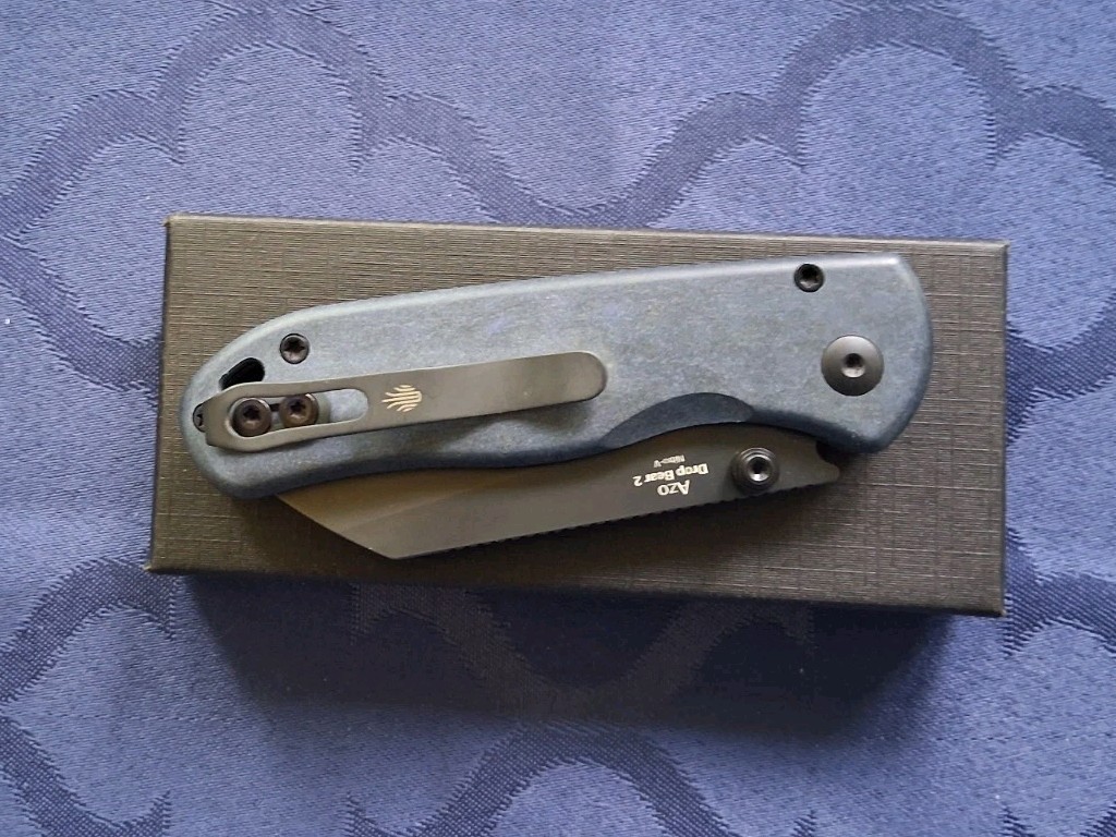 🔥 KIZER – Drop Bear 2 EDC Knife w/ Nitro-V Blade & Richlite Handle (V3619.2CS1)
