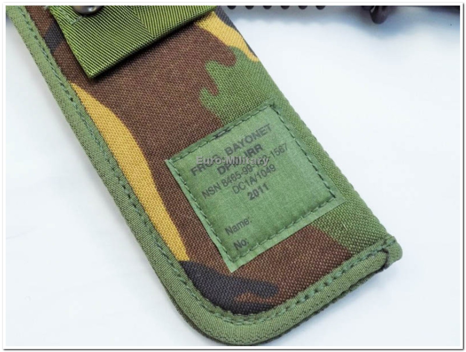 British Army SA80 L85 Knife w/ Plastic & DPM Camo Sheath – Repro