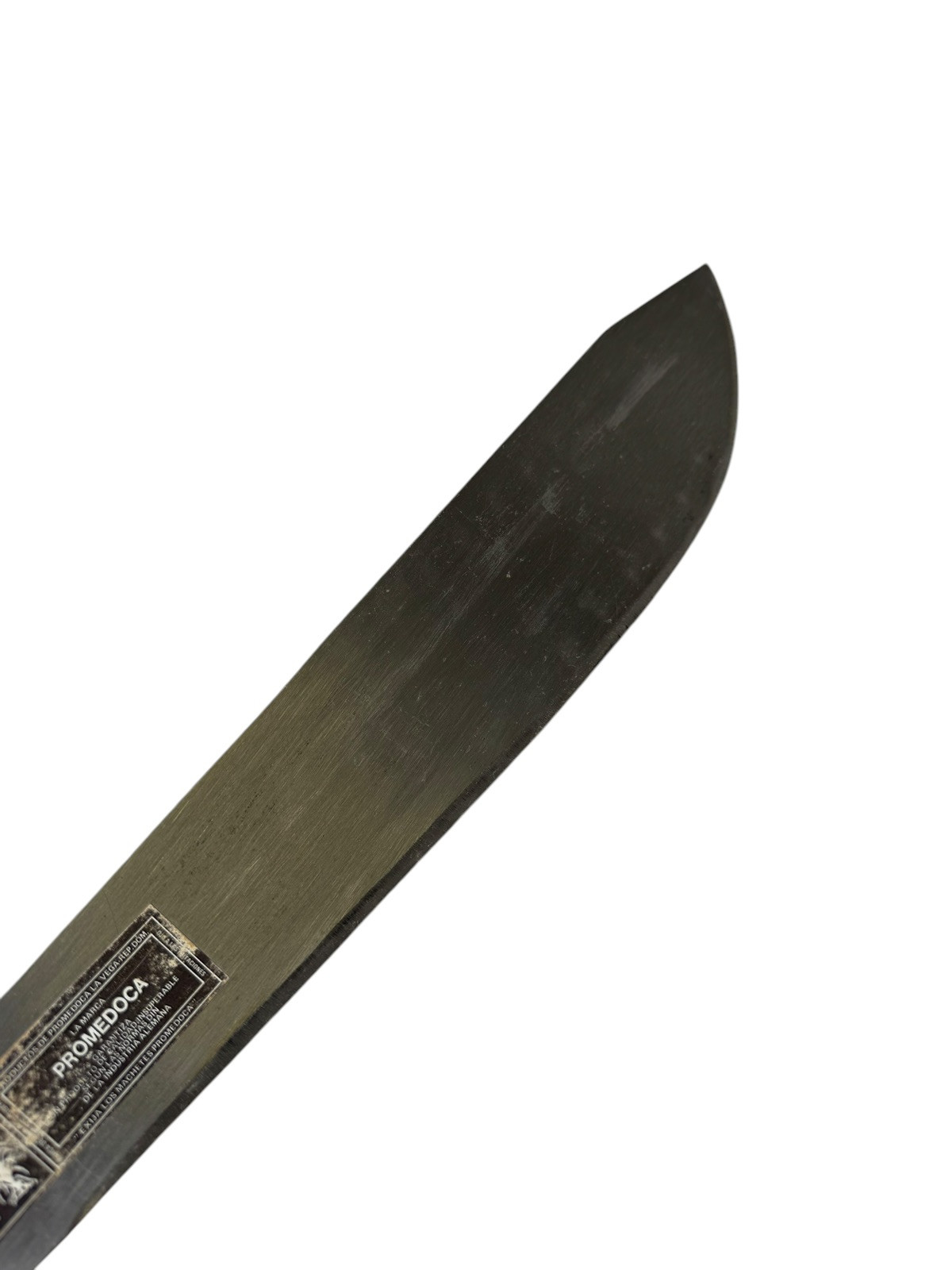 VTG La Marca Promedoca Machete 18 Inch With Ornate Tooled Leather Sheath