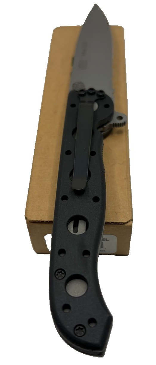CRKT M16-13Z Carson Design Zytel Folding Knife AUS-8 Combo Edge NOS 3.5” Blade