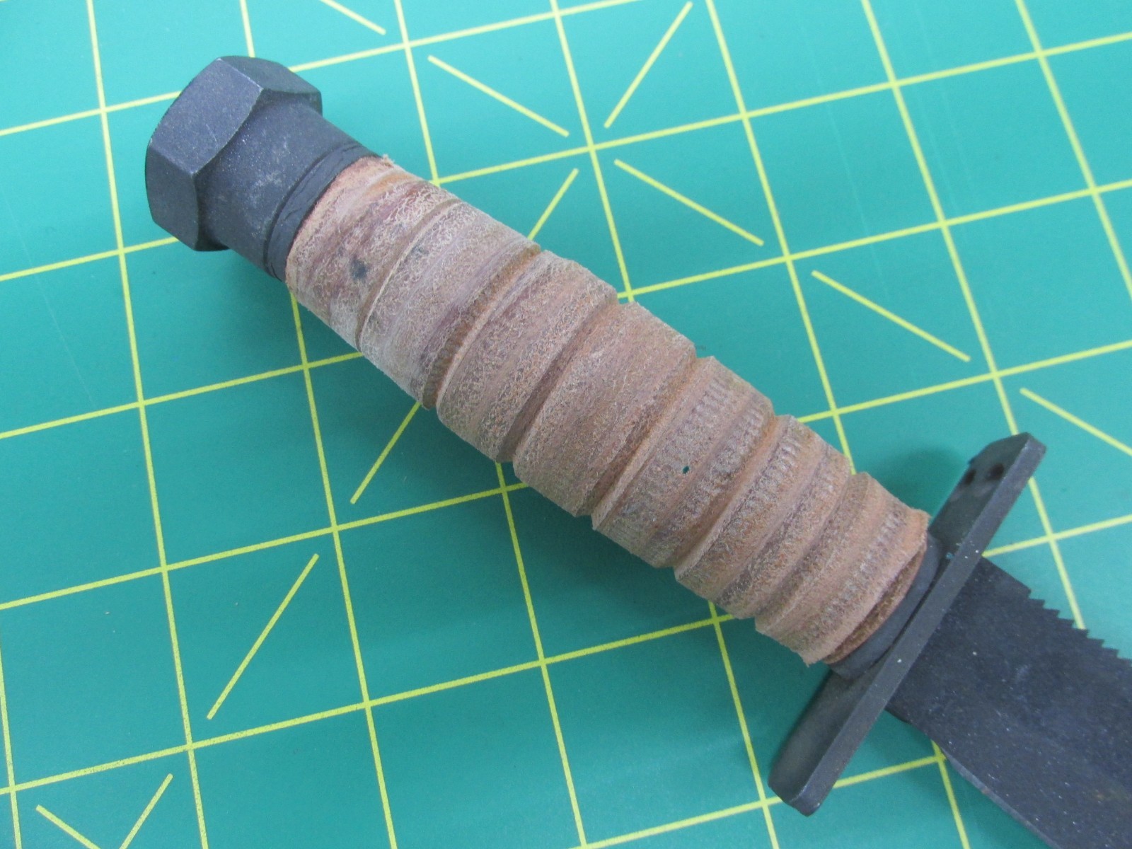 Genuine U.S. Military Ontario Jet / Helicopter Pilot Survival Knife Dated 3-11