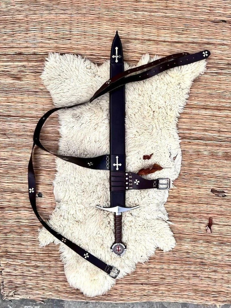 Accolade Sword Of Knights Templar Replica Medieval Crusader Templar Functional