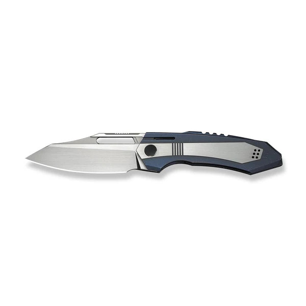 WE Knife Bogey 1/210 23088-3 Satin & Blue Titanium M390 Stainless Steel Knives