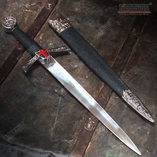 16″ Knight’s Templar Medieval Dagger with Stainless Steel Blade Templar Dagger