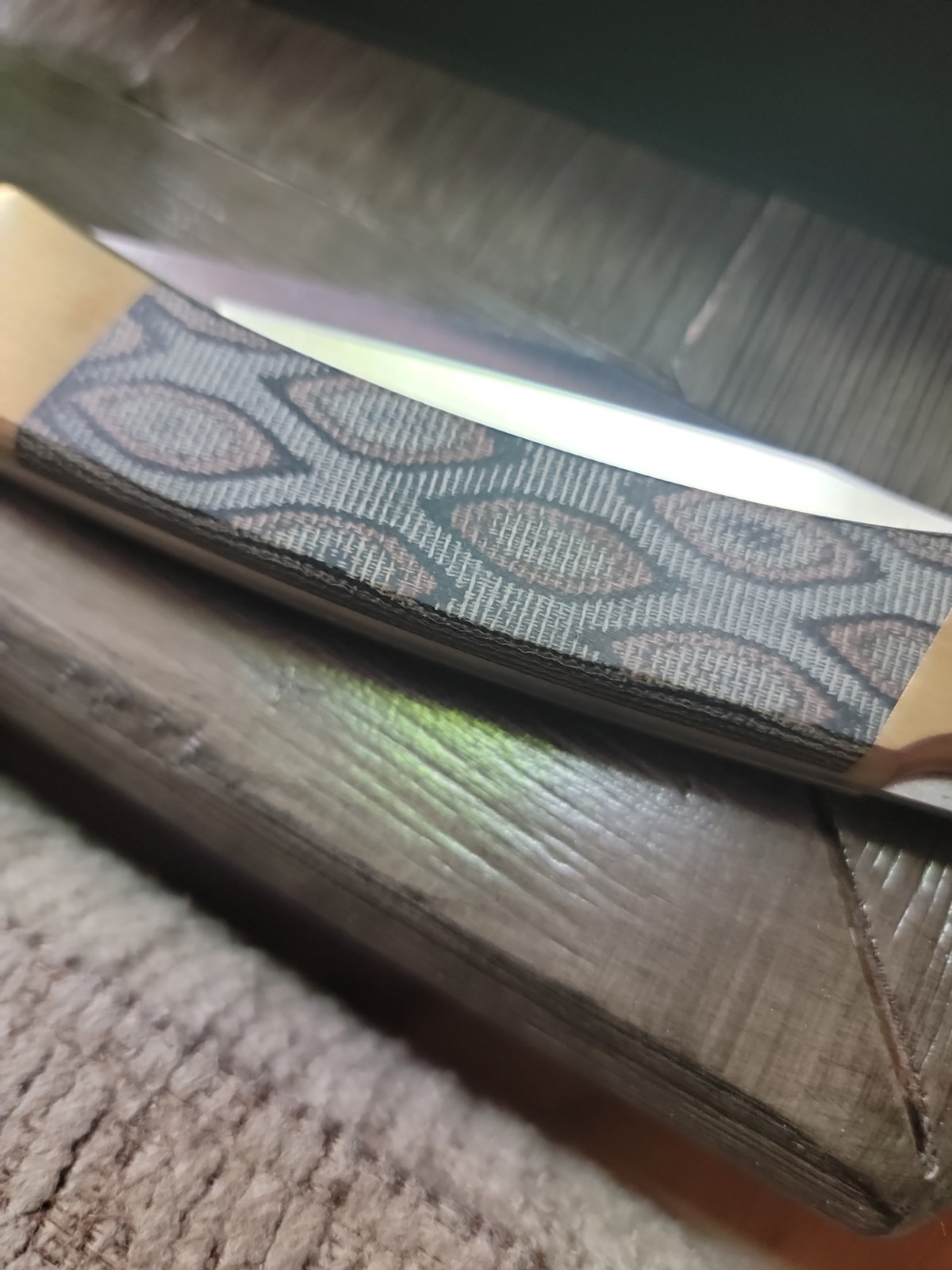 1 Of 250 SMKW Exclusive Buck 110 Python Magnacut Micarta Folding Hunter 2025