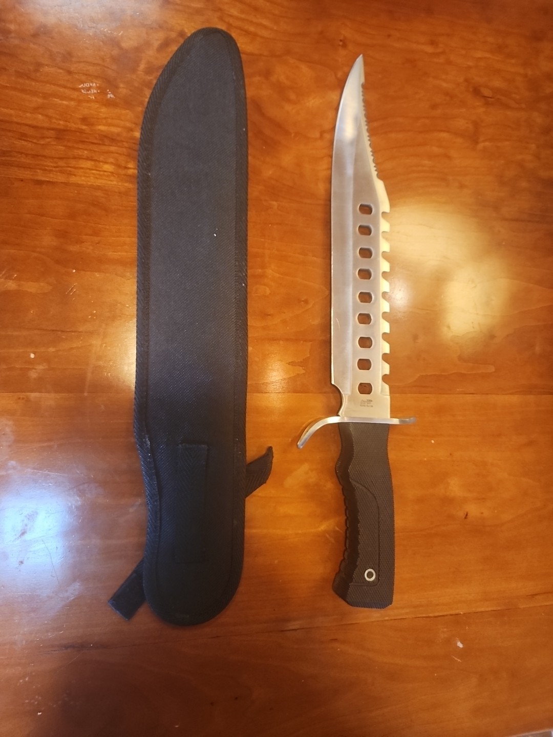 Frost Cutlery Flying Falcon 18 Inch Fixed Blade Hunting Survival Knife w/ Sheath