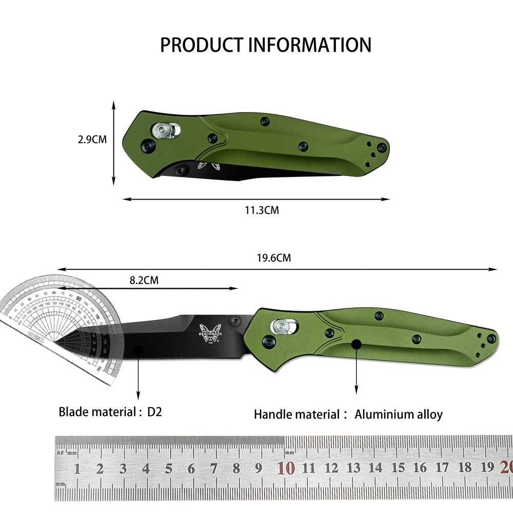 Osborne 940 D2 Folding Knife Aluminum Handle EDC Authniticity unverified
