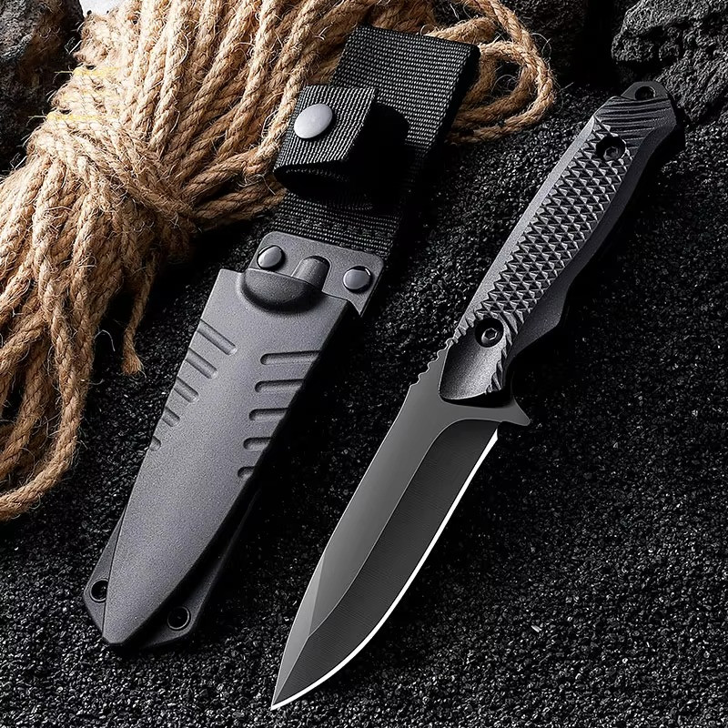 Stainless Steel Sheath Pocket Knife Portable Outdoor Barbecue Peeling EDC Knife