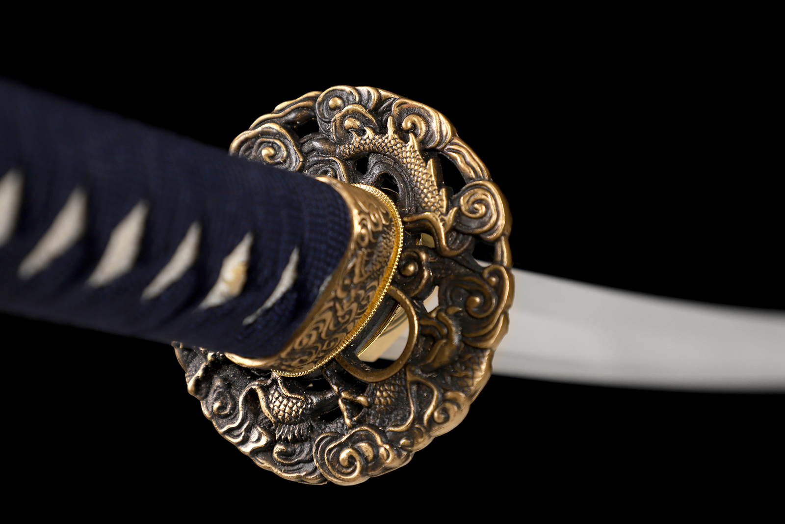 Katana Sword Clay Tempered L6 Steel Suguha Hamon (直刃) Samurai Sword Full Tang