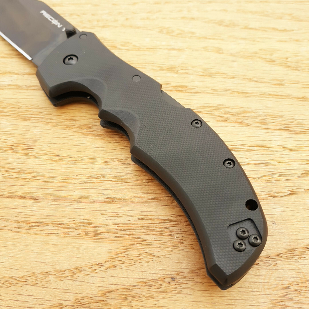 Cold Steel Recon 1 Lockback Folding Knife 4″ CPM S35VN Steel Blade G10 Handle