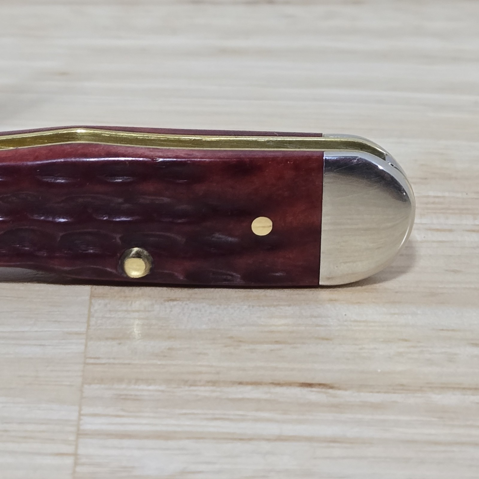 2026 POCKET WORN OLD RED BONE CORN COB JIG CHEETAH CUB 611 1/2L SS