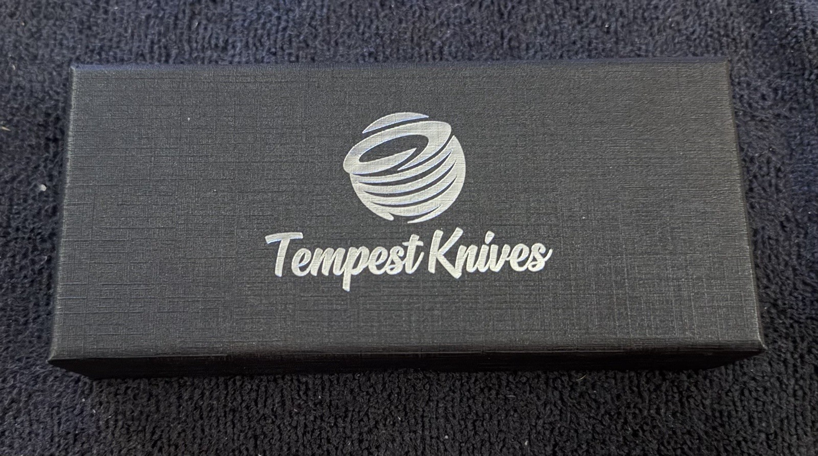 Tempest Knives Downdraft Synthwave Version 80s Camo Carbon