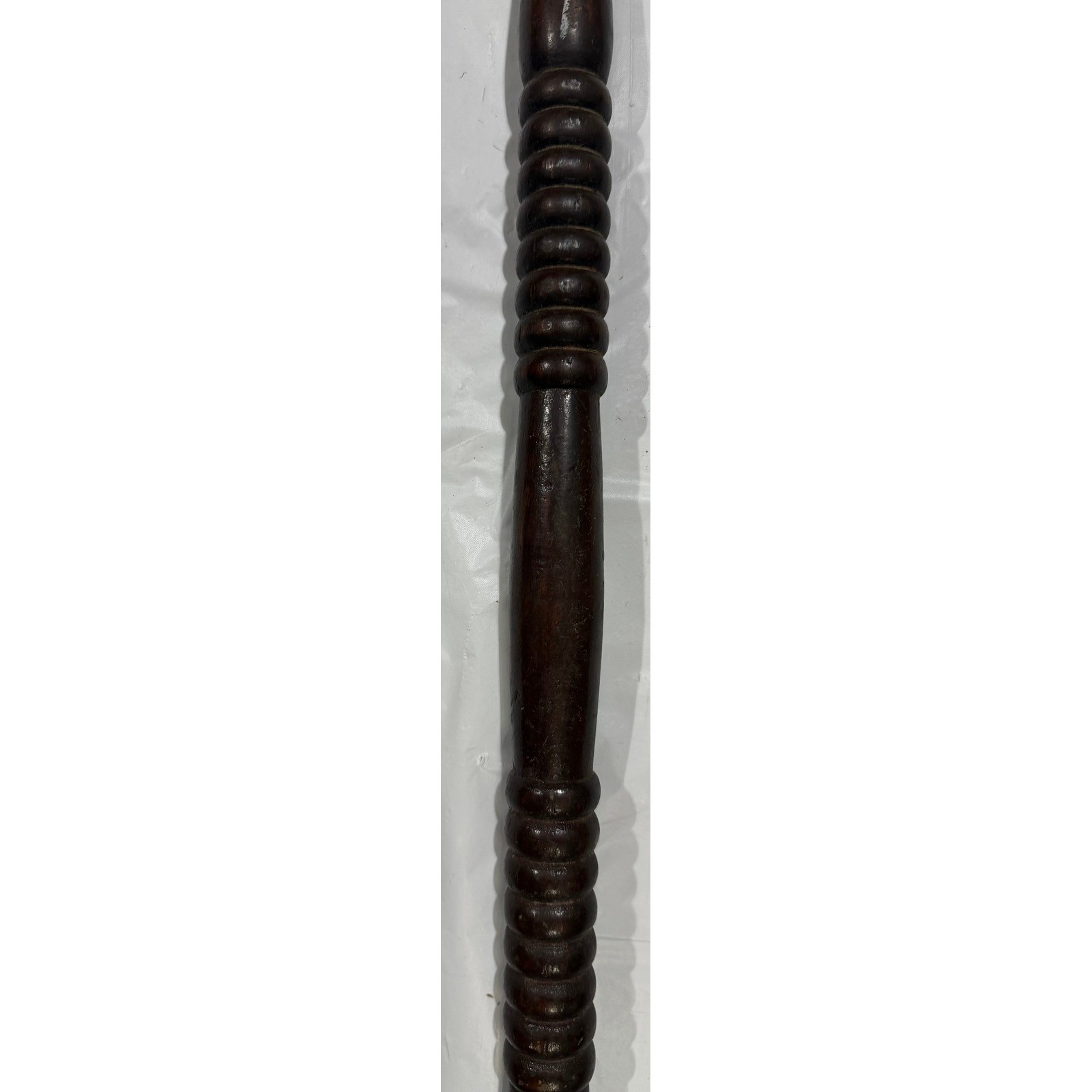 Vintage Pakistan Decorative Spear Wooden Shaft Crocodile Logo Stainless Blade