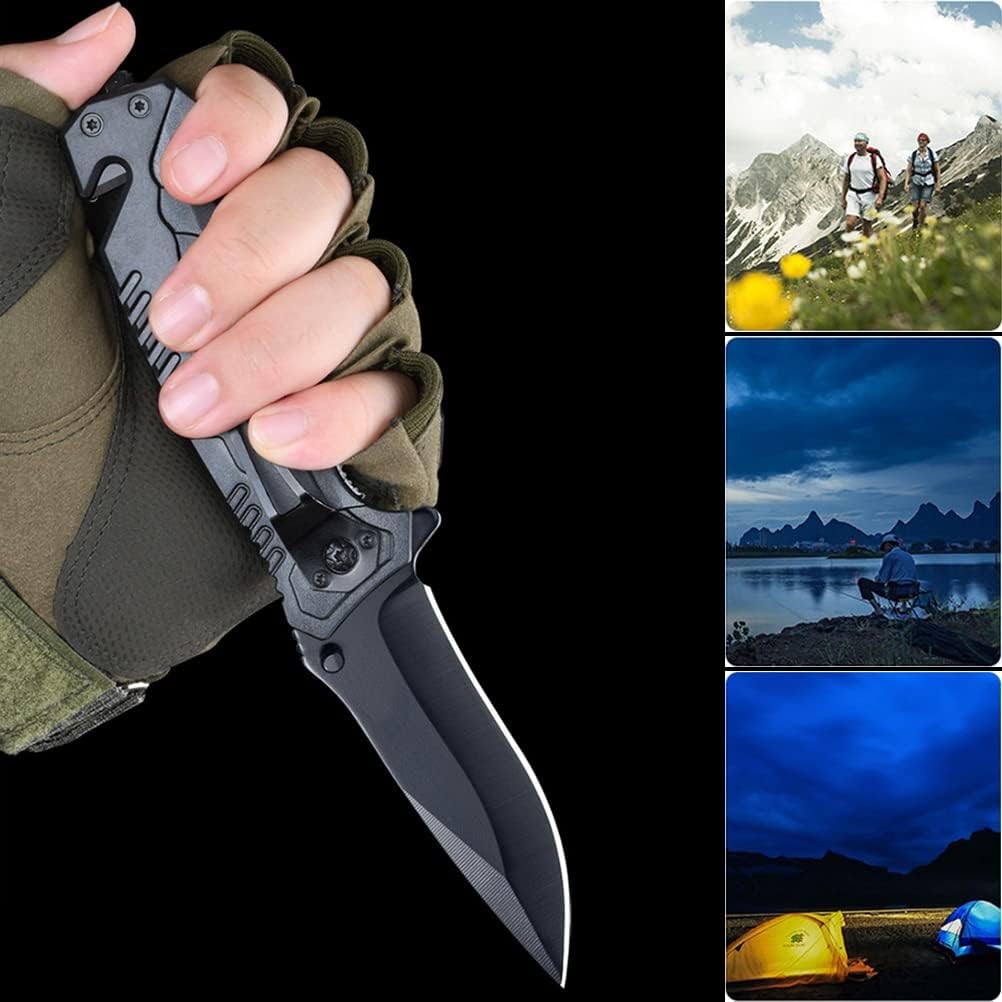 7.8″ SPRING OPEN ASSISTED TACTICAL FOLDING POCKET KNIFE EDC Blade Tactical Tool