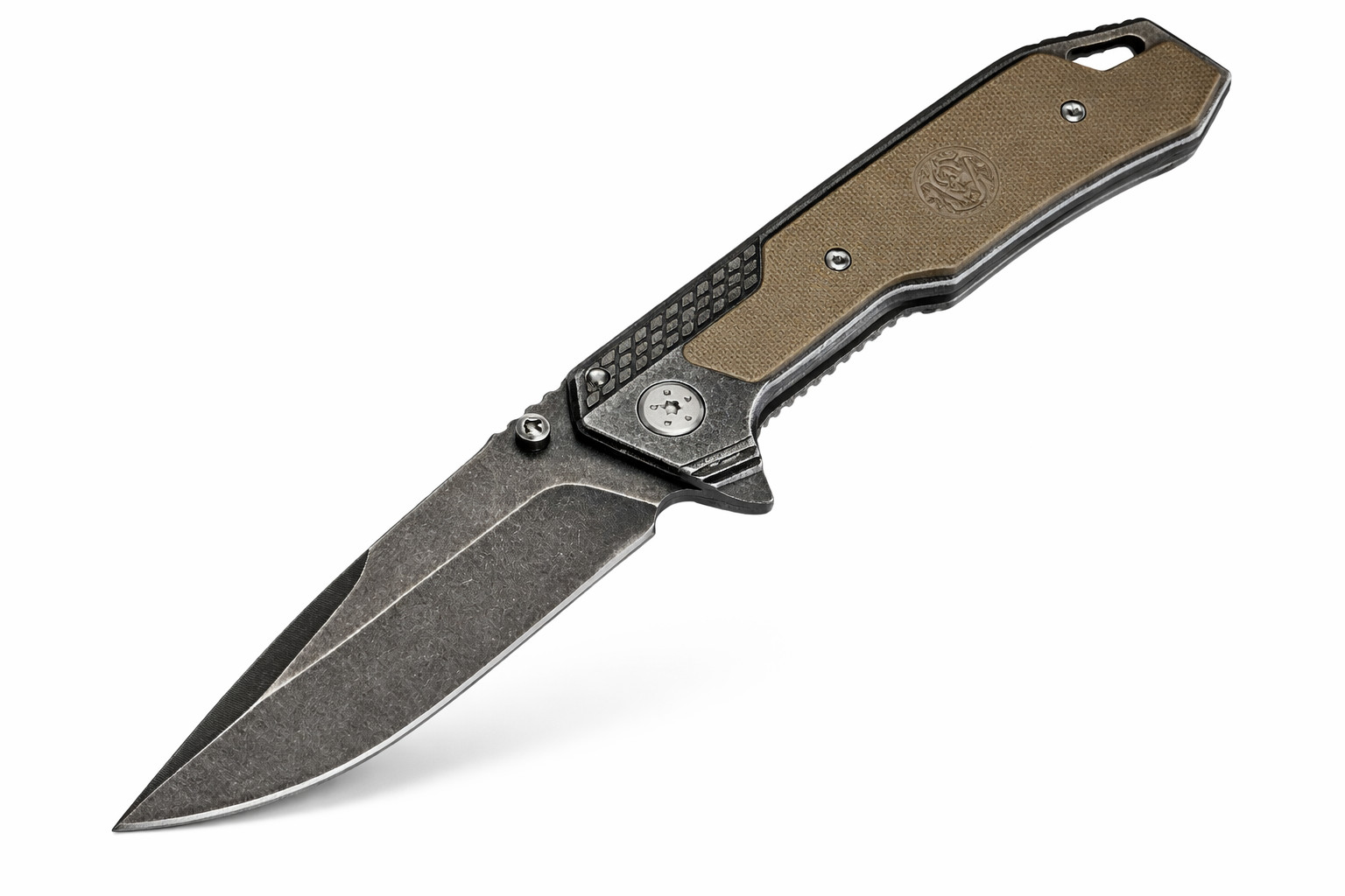 Smith & Wesson Framelock Folding Knife 3¾» Stainless Blade Stainless/G10 Handle