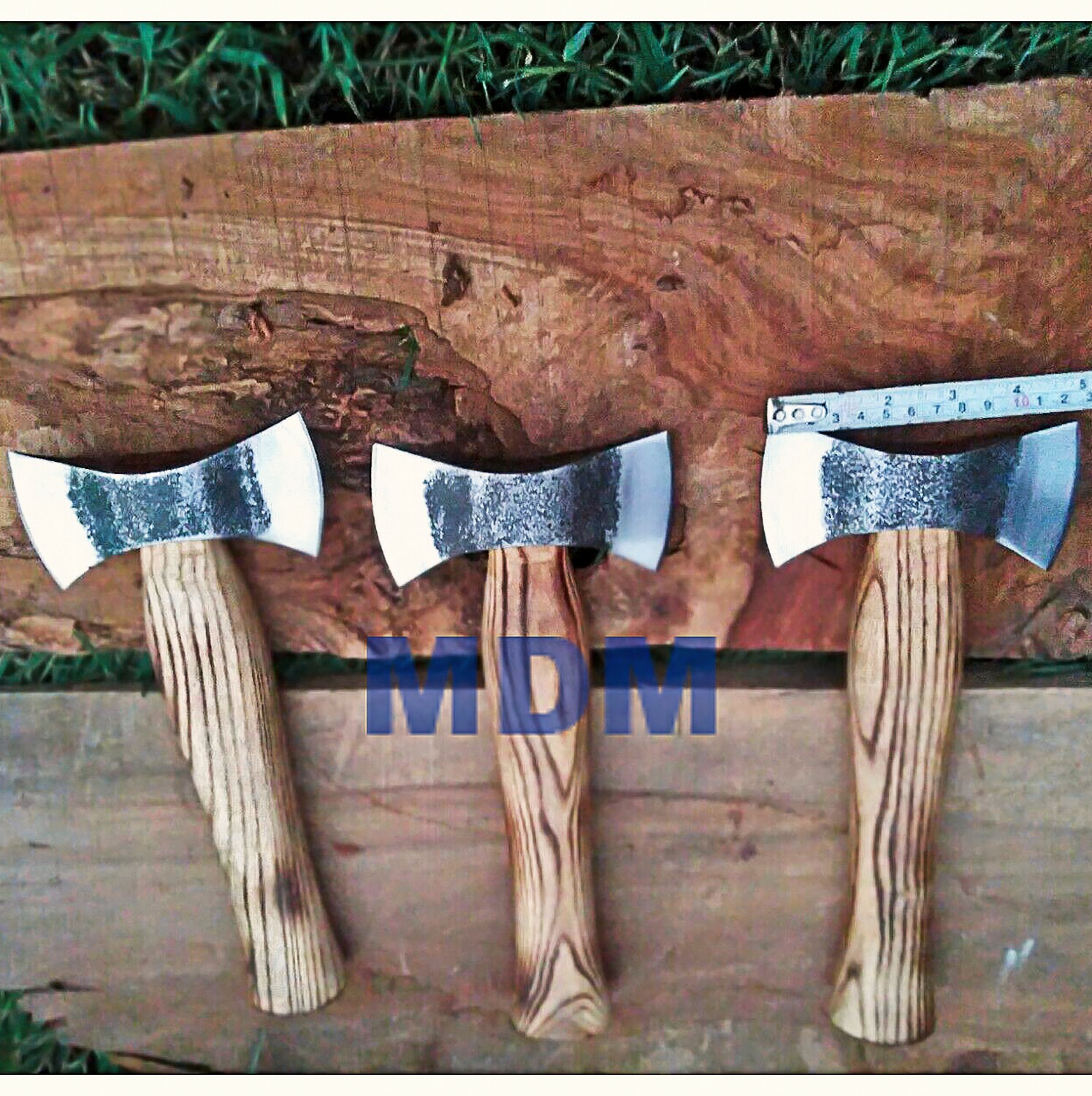 Lot of 3 x Throwing-Axes, Tomahawk Throwing-Axe Blade, Set of 3 x Throwing Ax