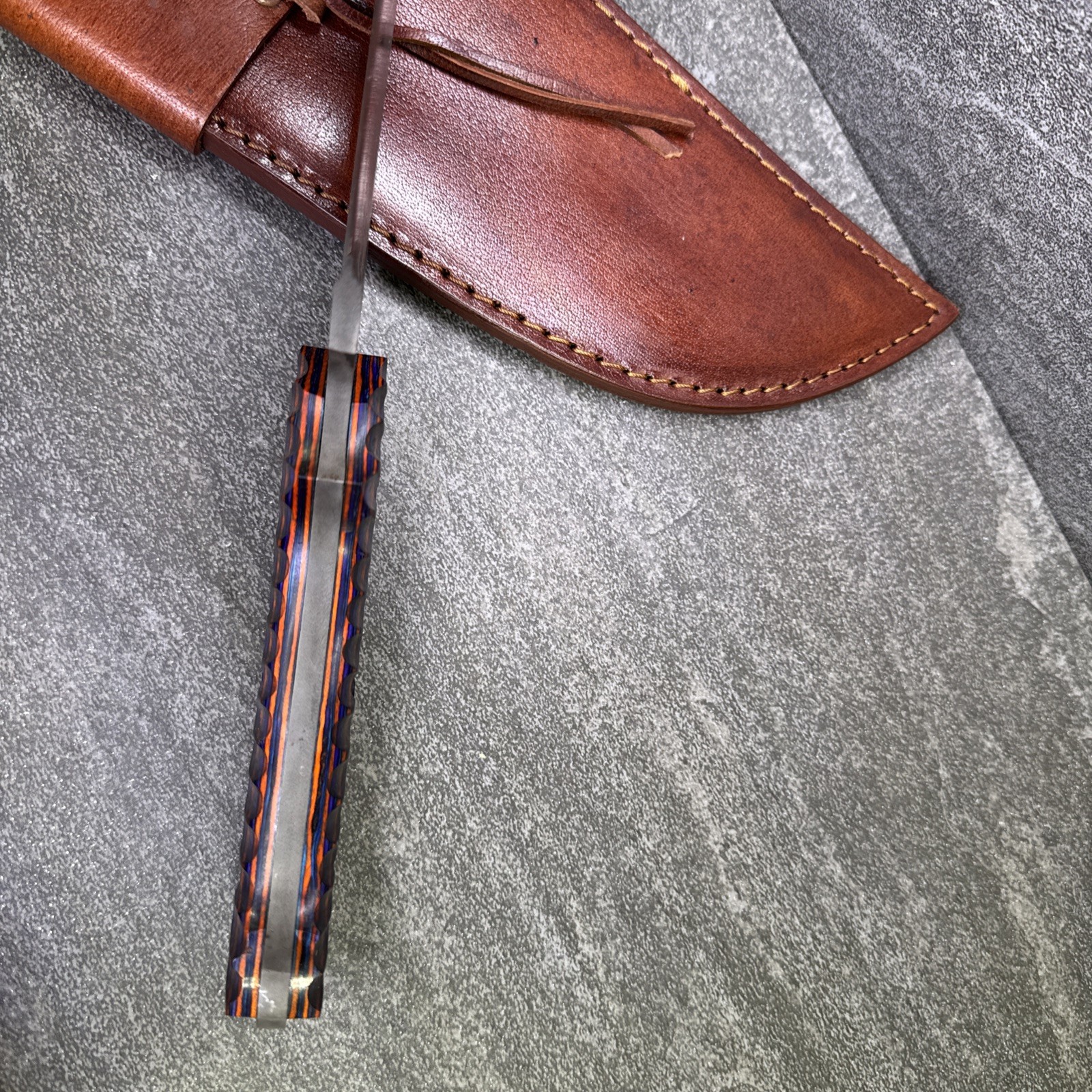 Mammoth Bowie Acid Wash D2 Steel