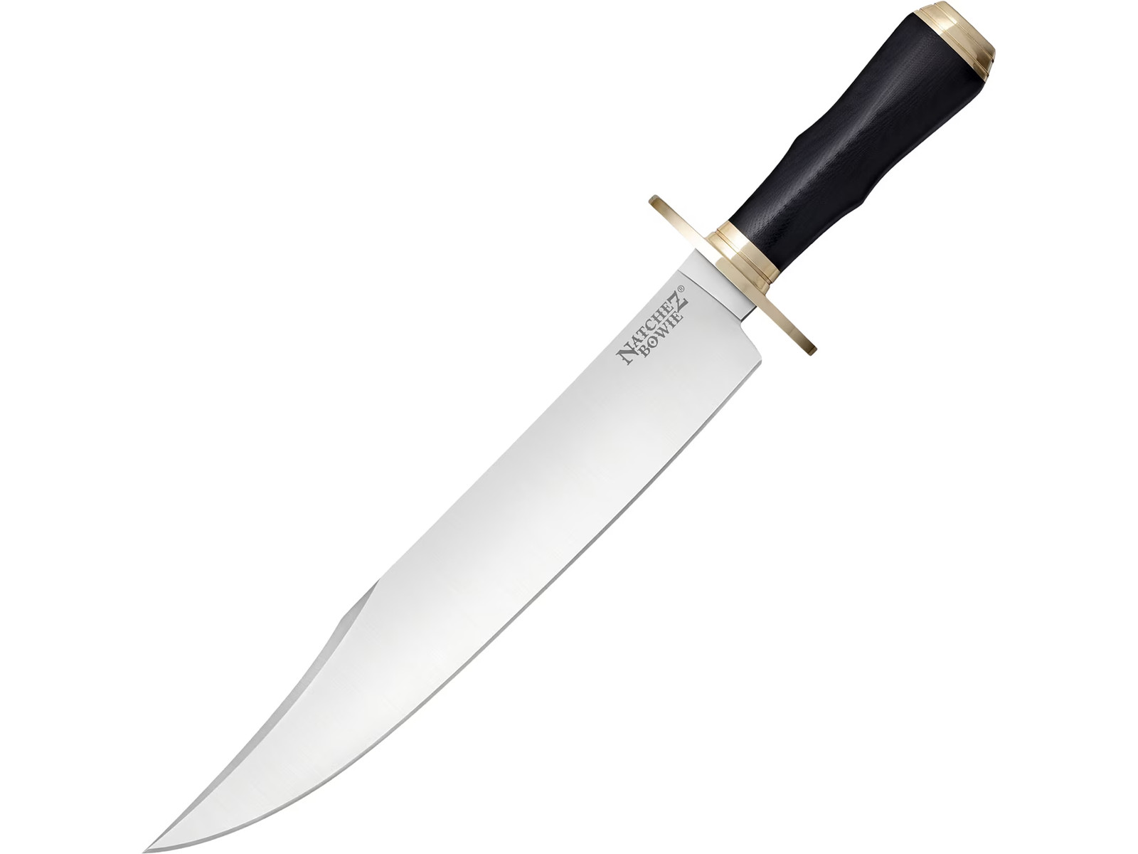 Cold Steel Natchez Bowie Fixed Blade Knife 11.5″ Clip Point 4034 Stainless Blade