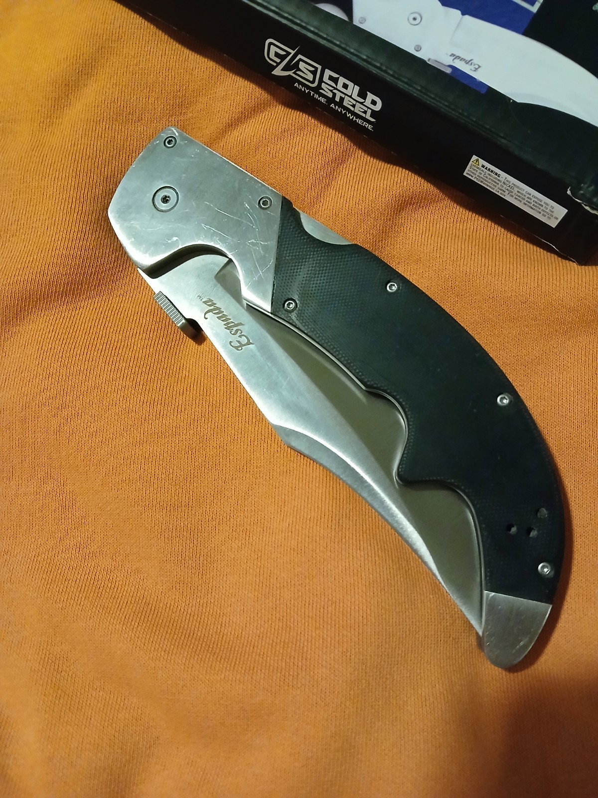 Espada Large 5.5″ Cold Steel Folding Knife S35VN 62MB