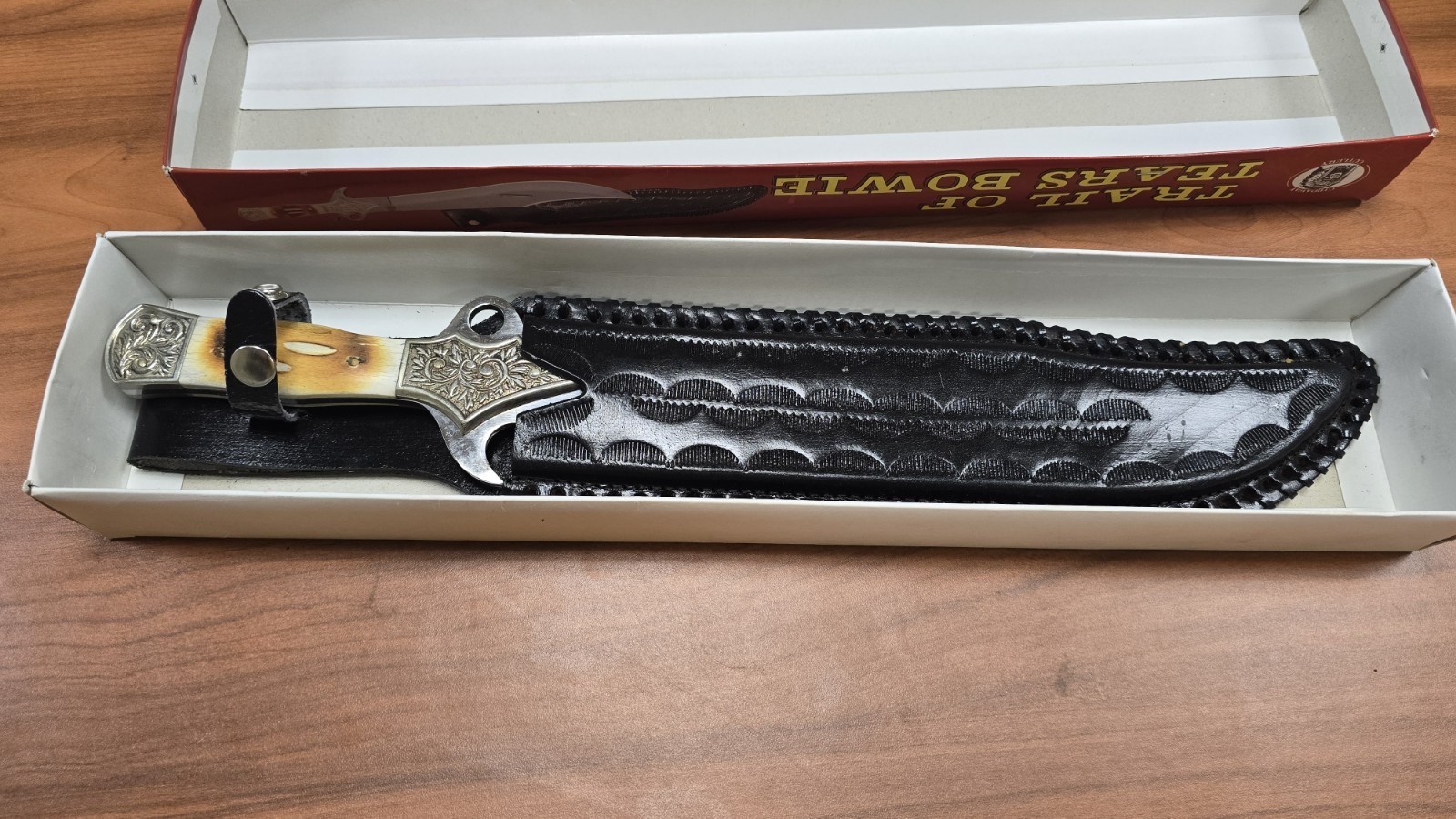 «Trail of Tears Bowie» knife branded by Chipaway Cutlery