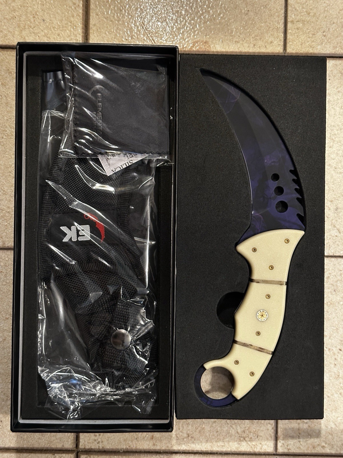 Elemental Knives And Fadecase Knives Lot