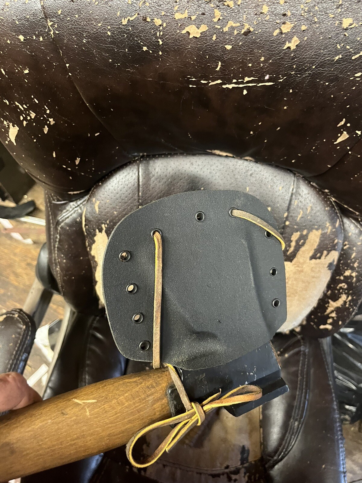 Custom order, Make And Replace Finnish Axe Handle, Return To Buyer