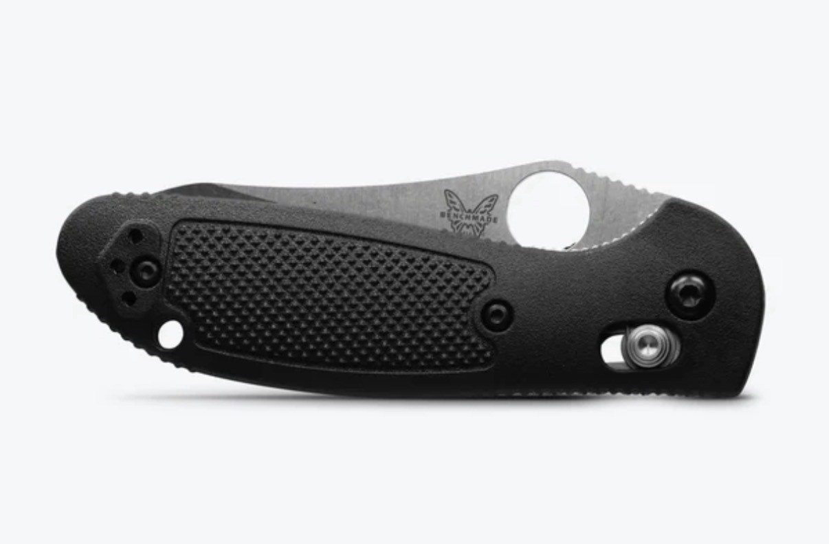 Benchmade 555-S30V Mini Griptilian Black Grivory Sheepsfoot Pocketknife w/Box