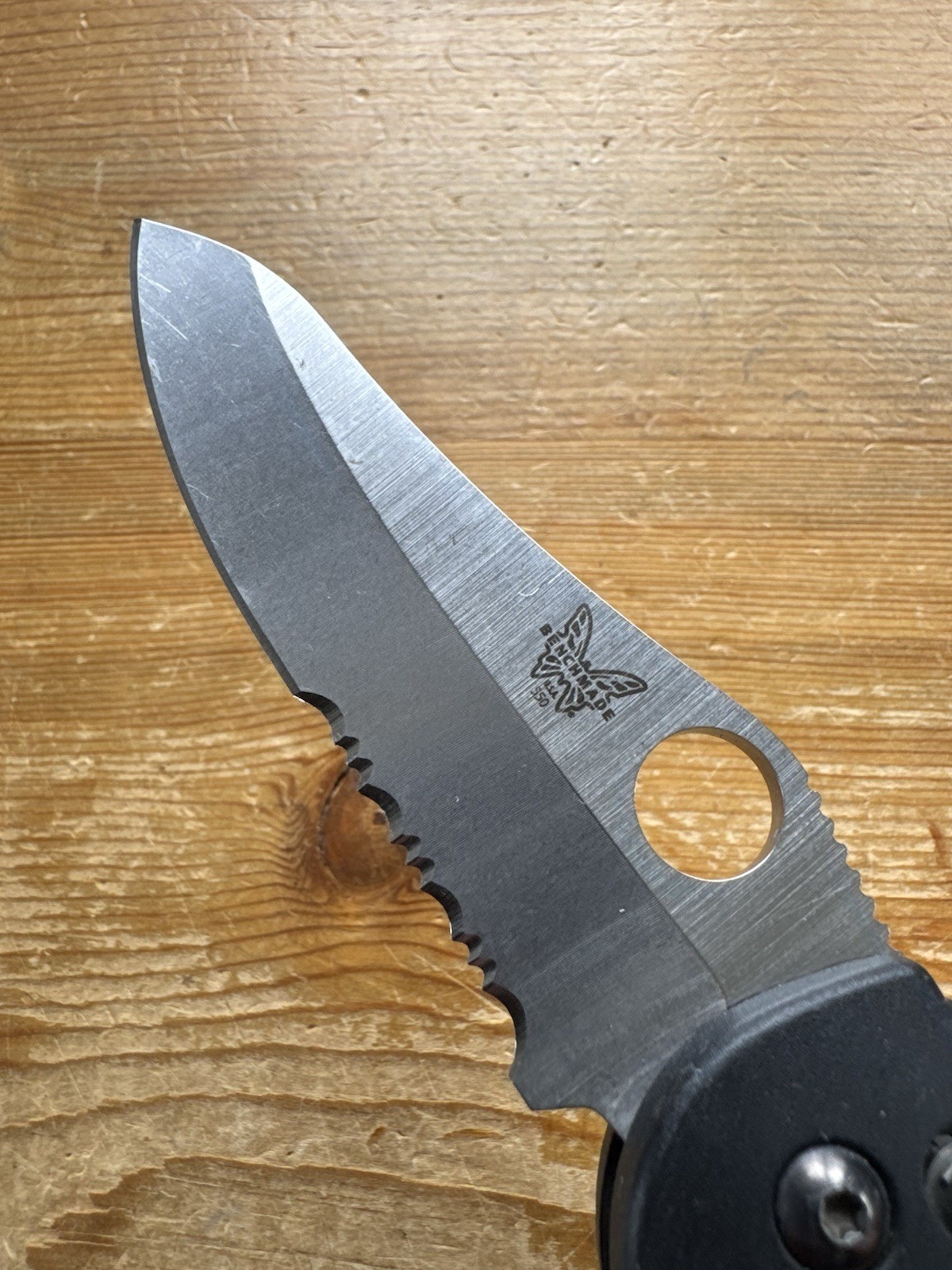 Benchmade Griptilian 550 Mel Pardue 154CM Folding Knife AXIS Lock Black Pocket