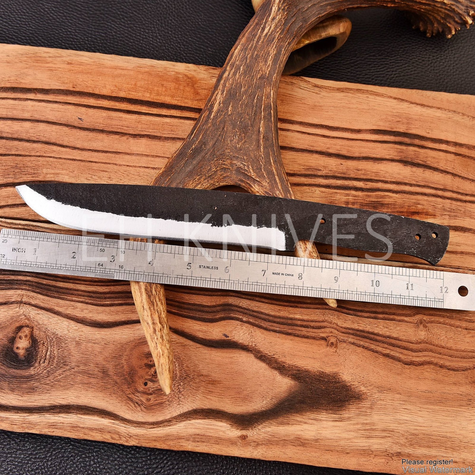 CUSTOM FORGED HIGH CARBON HUNTING BLANK BLADE SKINNER KNIFE MAKING SUPPLIE 220
