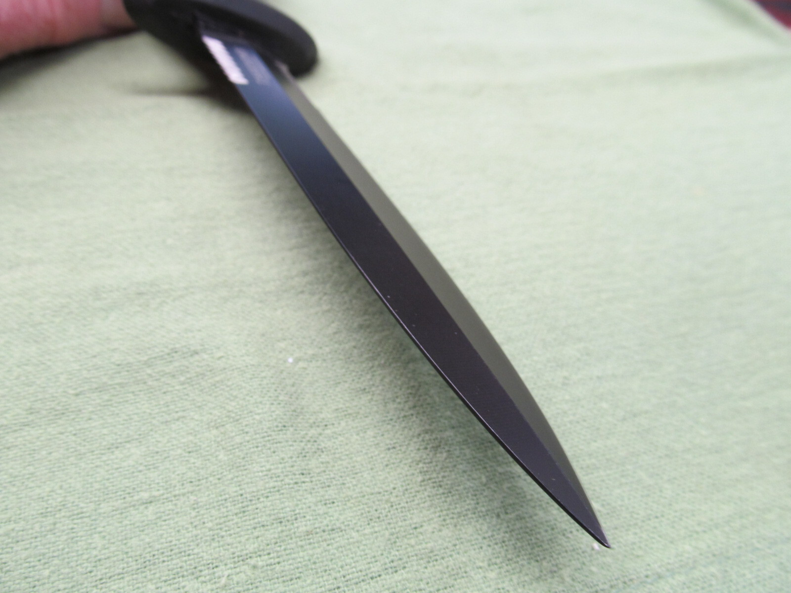 Takedown Branded 10″ Long Spear Point Fixed Blade Knife w/Rubber Handle & Sheath