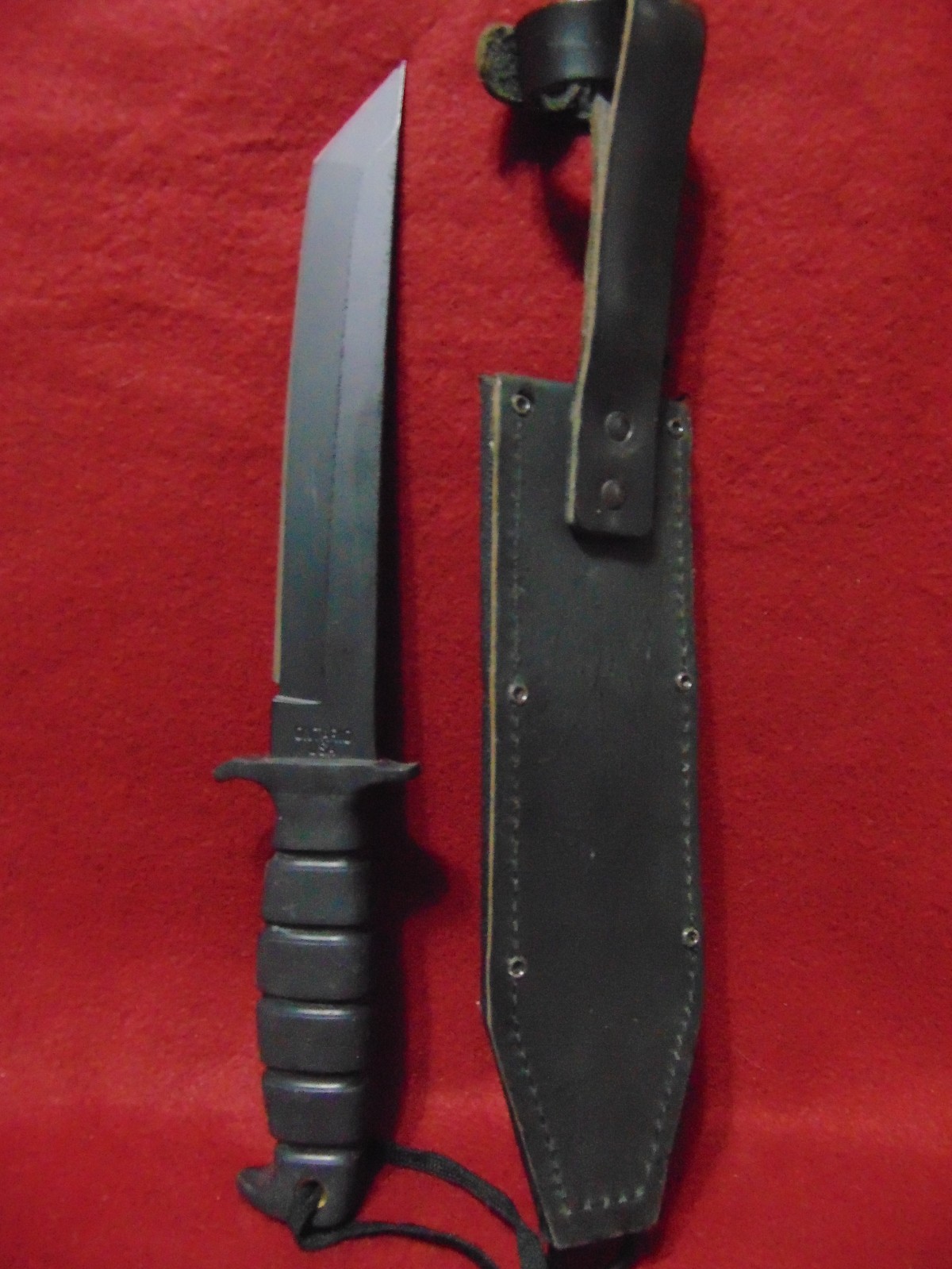 SPEC PLUS TANTO 8 SP-13 Military Combat Knife w/ Original Sheath Ontario USA NEW