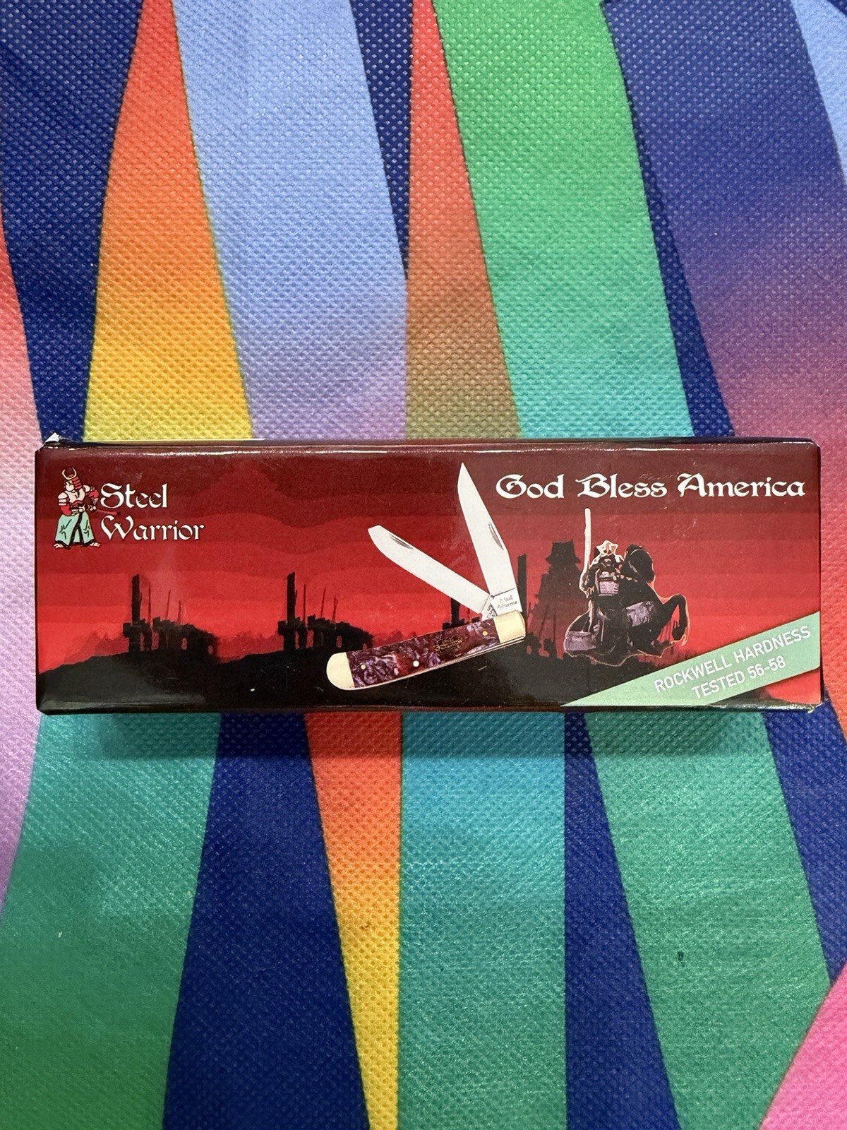 Steel Warrior God Bless America SW 108GBA Trapper