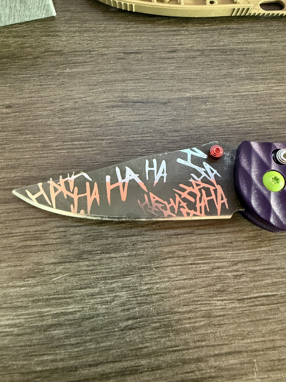 Benchmade Griptilian 551 Custom «Joker»