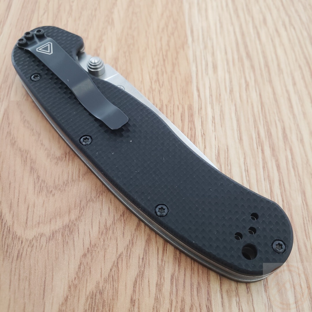Ontario RAT 1.5 Folding Knife 3.25″ MagnaCut Stainless Blade Black G10 Handle