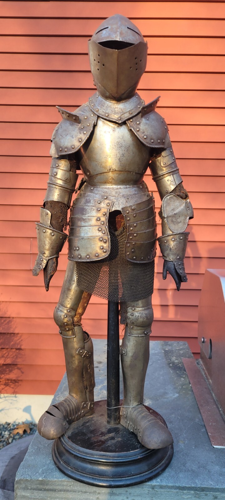 Miniature Suit Armor English German French Renaissance Medieval Armour antique