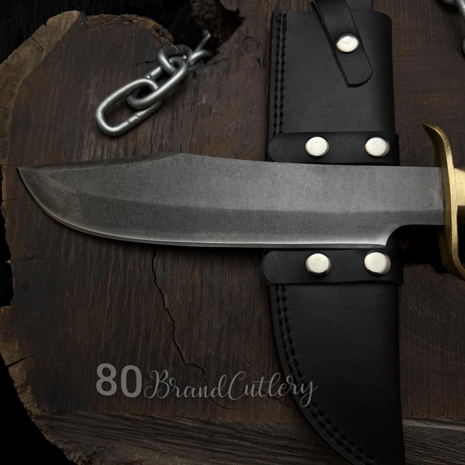 Handmade Inglourious Basterds Aged Replica Bowie Knife Aldo Raine Knife