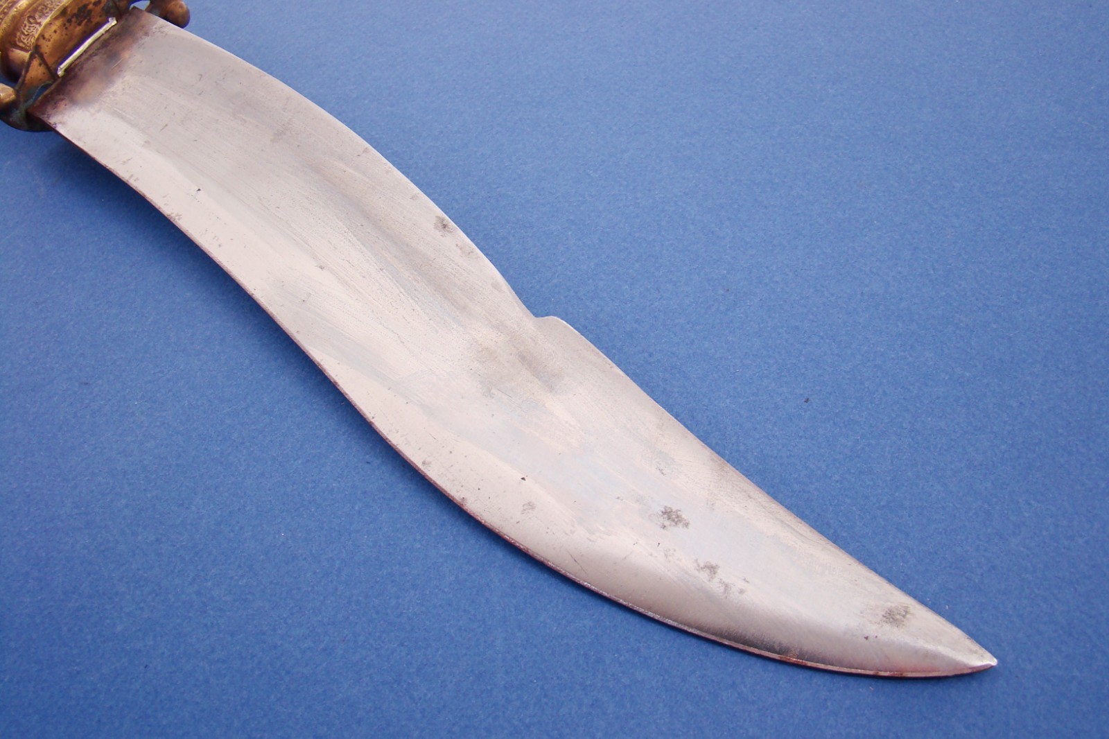 ANTIQUE PUNJAB INDIA MILITARY SIKH WARRIOR FIGHTING COMBAT KNIFE SWORD KNIVES VG
