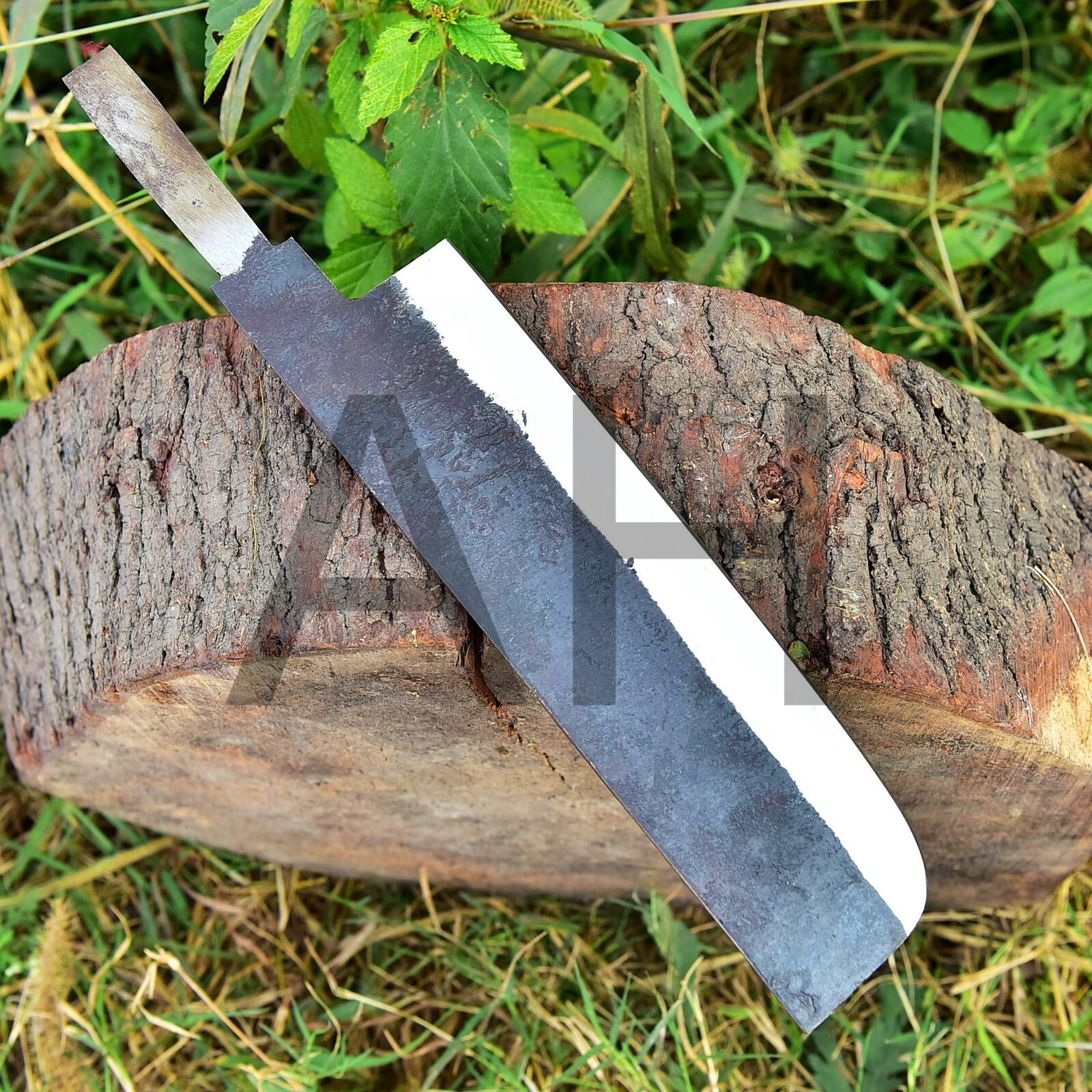 HAND FORGED 1095 HIGH CARBON STEEL BLANK BLADE MEAT CLEAVER KNIFE -1217