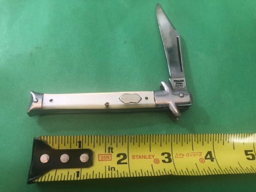 2.5″ SINGLE BLADE KNIFE – STAINLESS STEEL – 3.75″ CLOSED