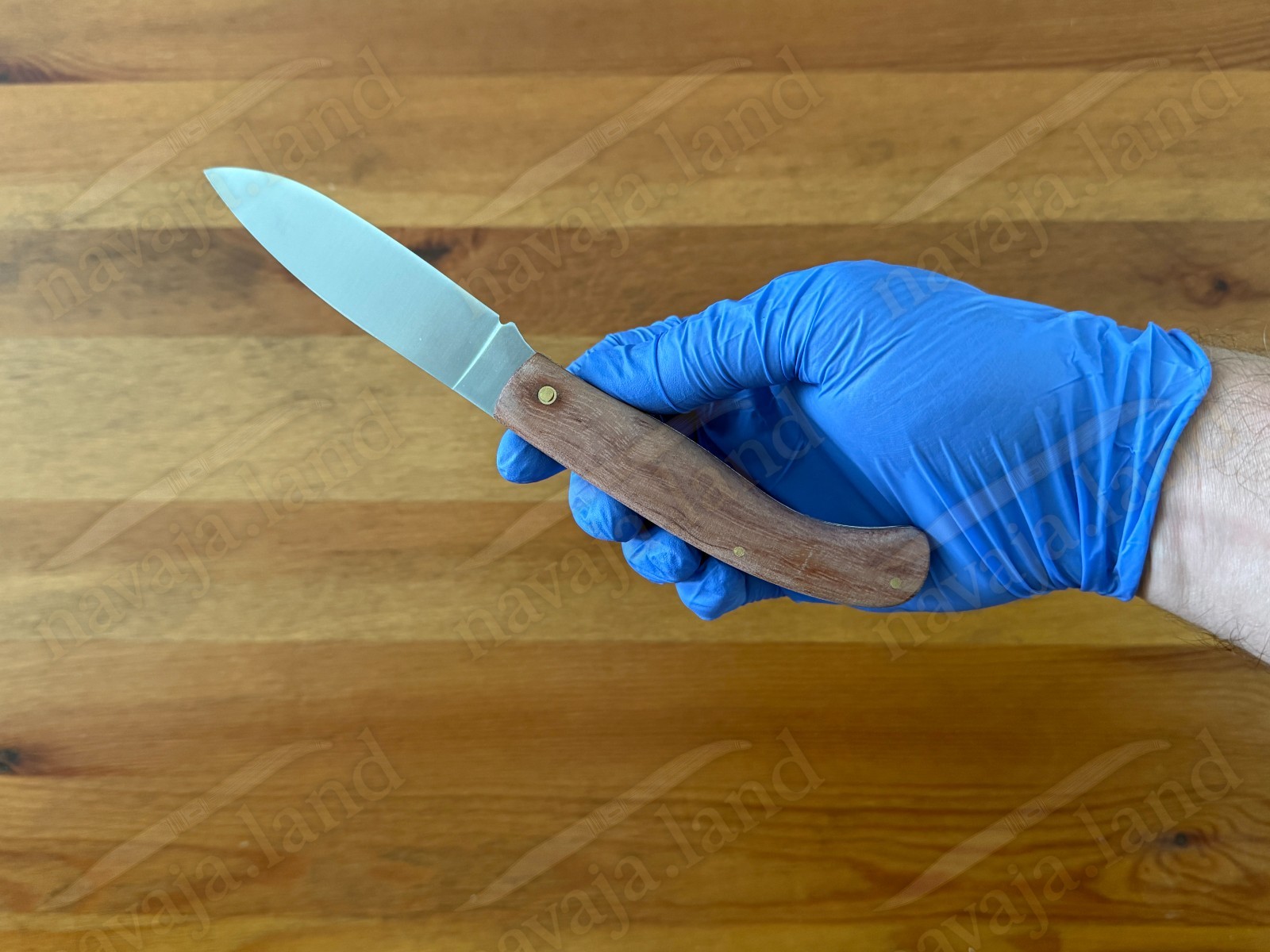 3.54” Joker Camping Folding Knife (Bubinga Wood Handle) 420 Steel – From Spain